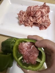 고추 고기 포장